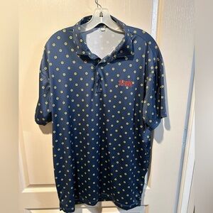 Blue “31Fore” Fleur De Lis Golf Shirt